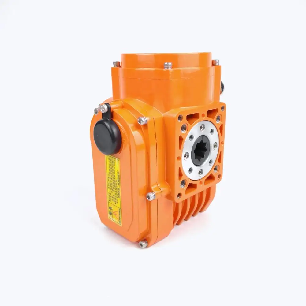 Small Electric Actuator Ac220v Quarter Turn For Rotary Ball Valve