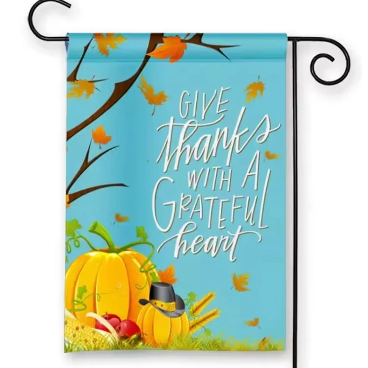 Customized silk screen printing blank polyester garden flag banner,blank garden flags for printing,wholesale garden flags