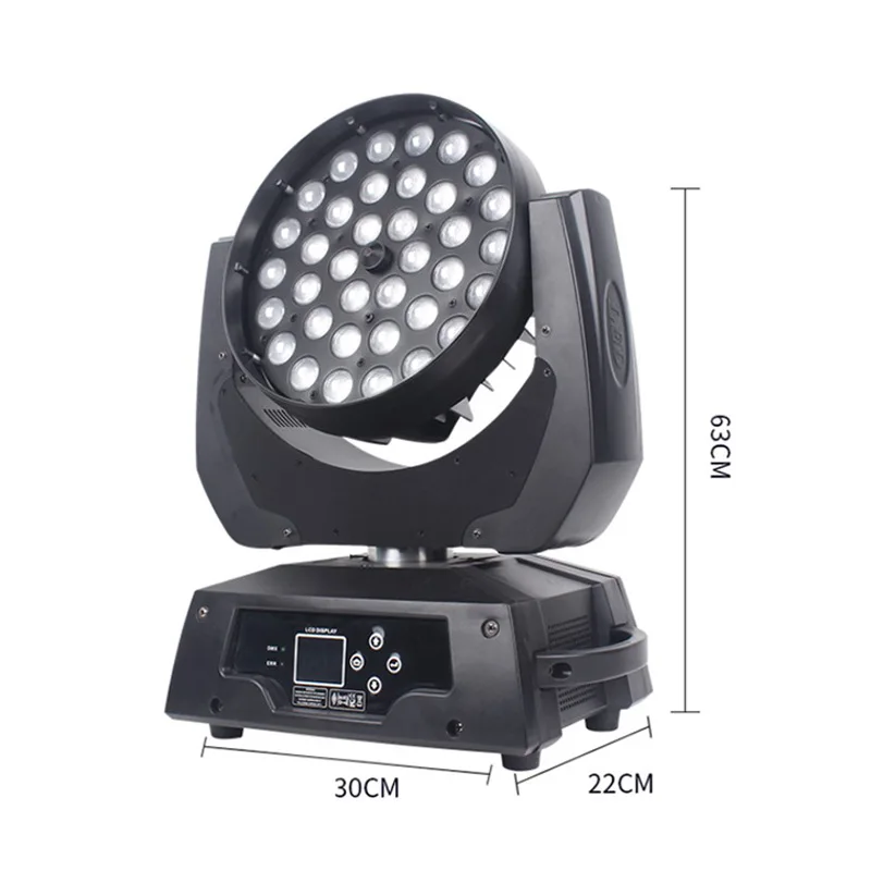 36x10w led moving head light rgbw zoom wash 4in1 led moving head zoom 36x10watt rgbw led moving head