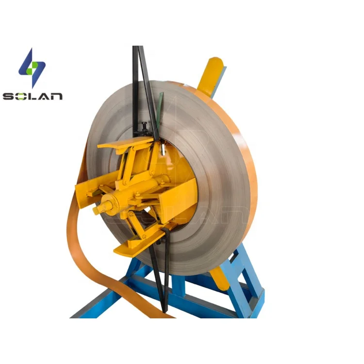 Steel coil Automatic  decoiler for roll forming machine