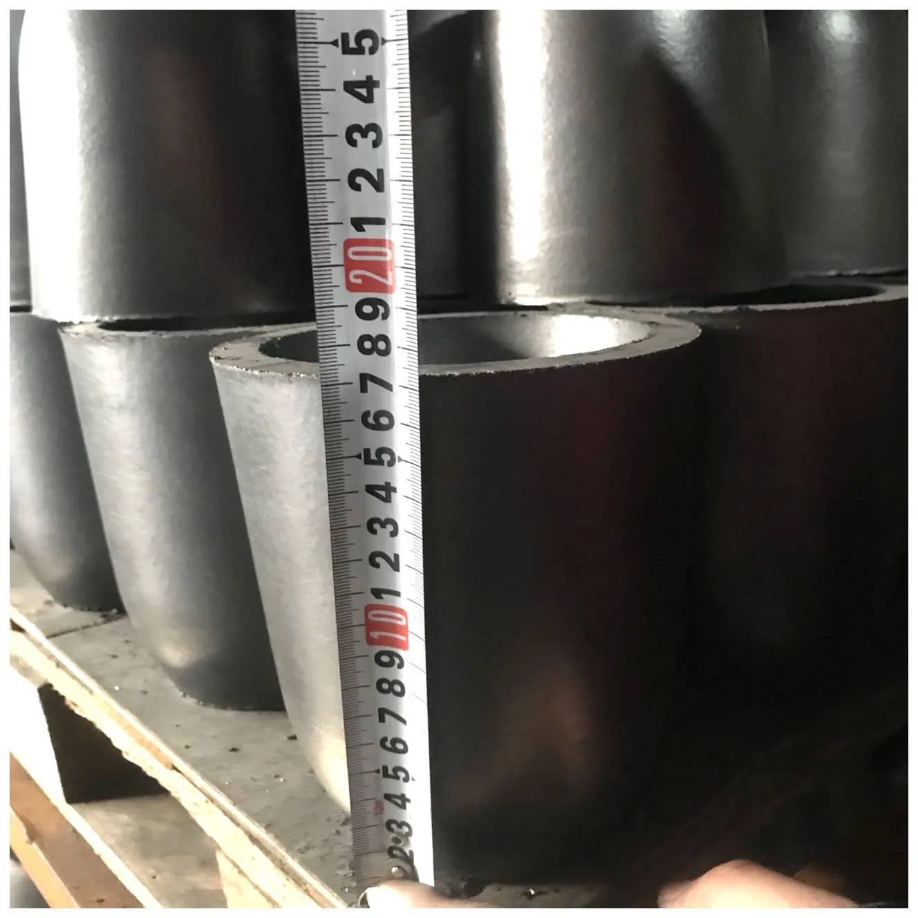 Factory manufacture 8# Graphite sic/clay crucible for melting gold, sliver, copper, iron, aluminum and gas cutting slag