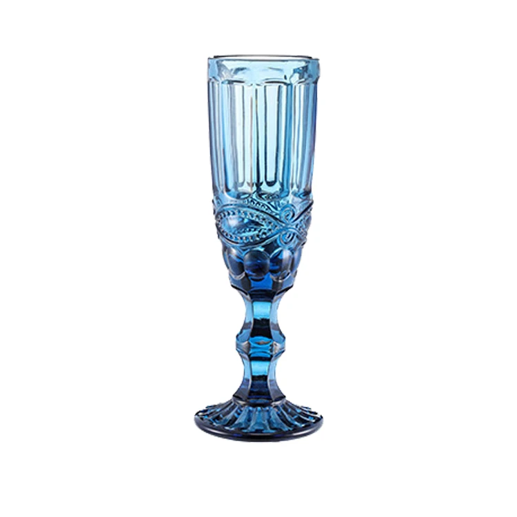Wholesale customized colourful glass cup ,red wine glasses ,colored glass goblet