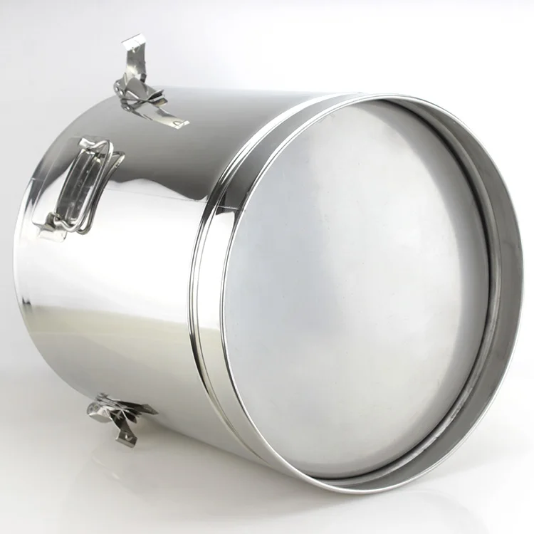 Stainless steel insulation double wall stock pot vacuum water juice container large insulation barrel