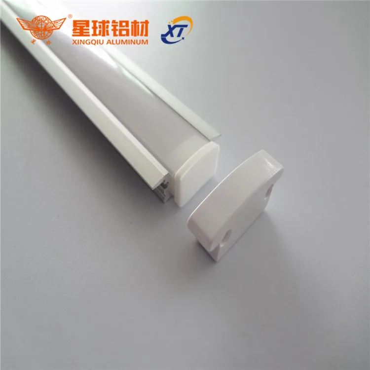 Wholesale factory price white color led aluminum profile for led strips light
