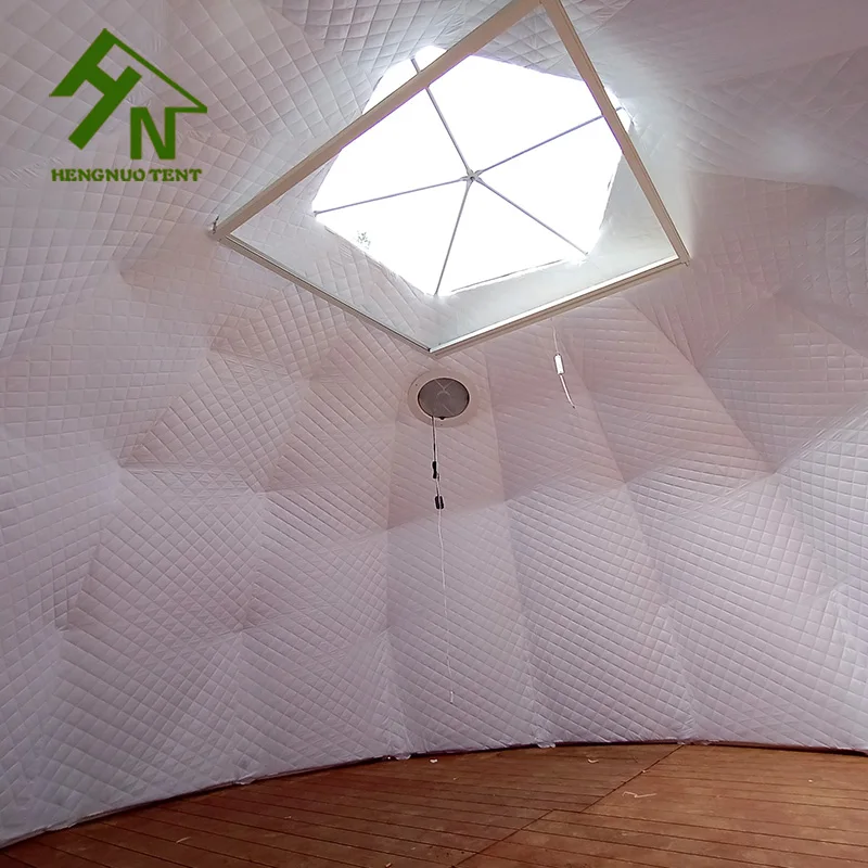 Winter cold weather resort glamping tent luxury hotel safari tent for sale