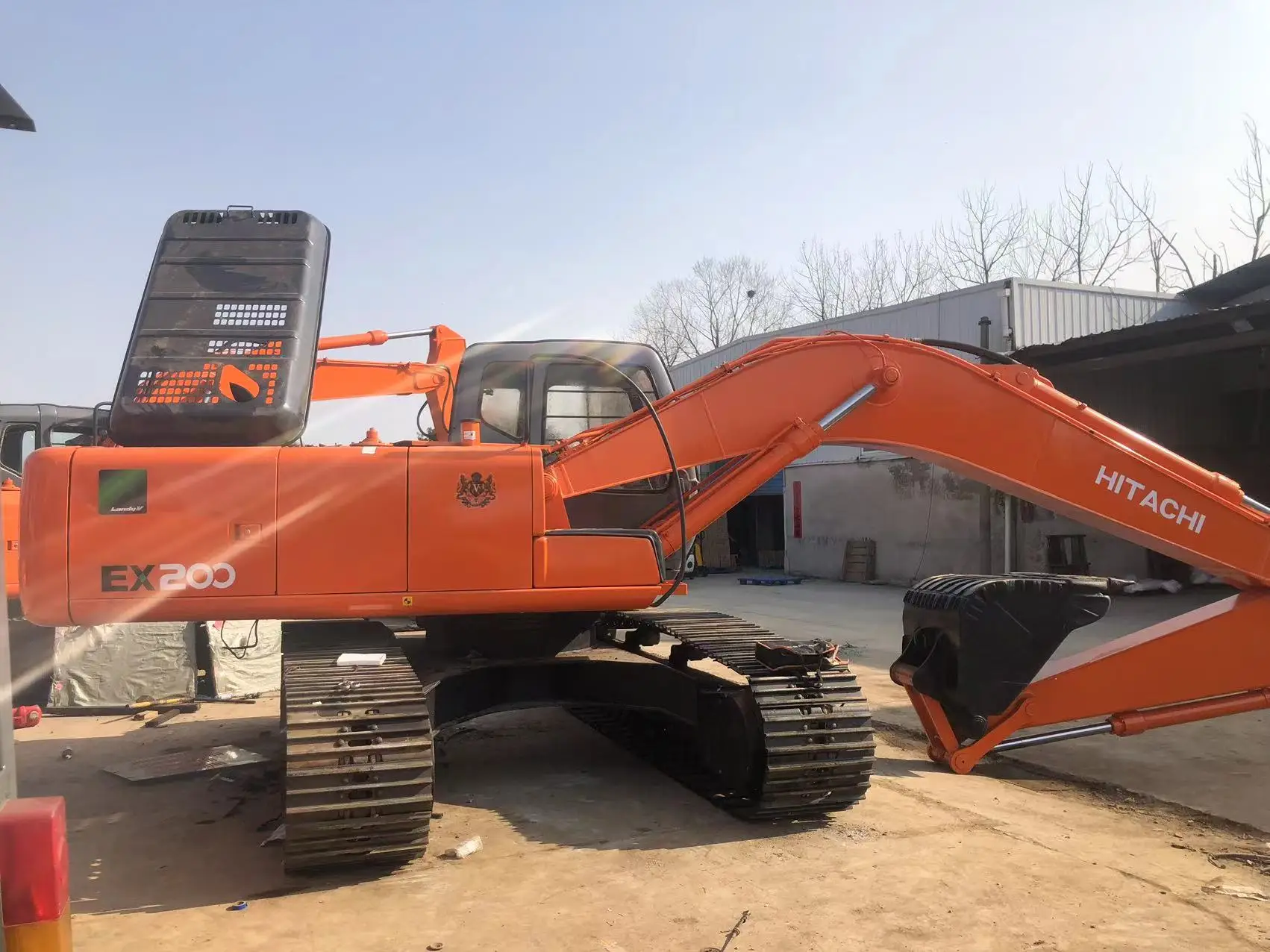 Original Japan Hitachi ZX200 Excavator Hitachi Excavator in Low Price for Hot Sale