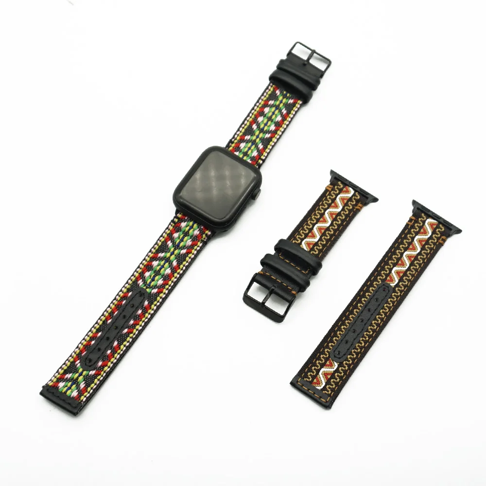 JUELONG New Folk Mix Color Exotic Quick Release watch band 38mm 42mm 44mm 45mm