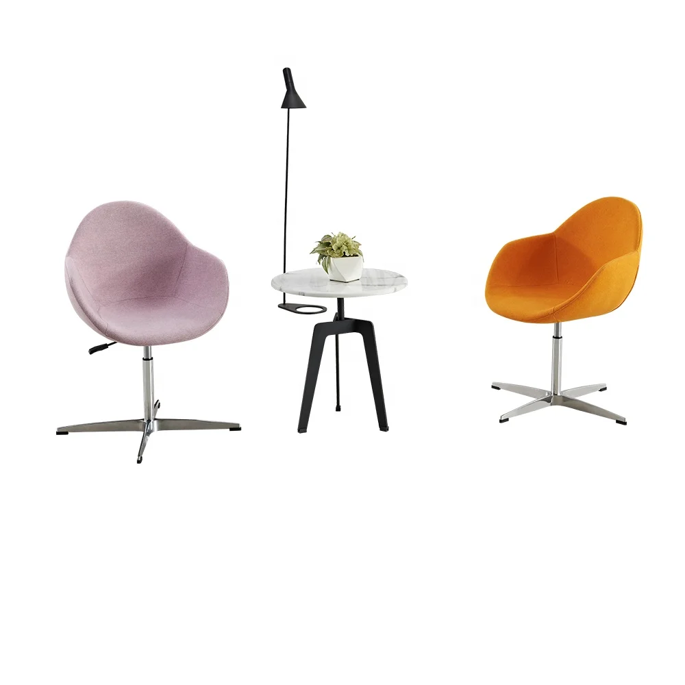 Commercial Furniture Swivel Adjustable Chairs Lounge Room Modern Fabric Cushion Negotiate Chair