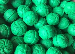 Amazon  hot sell Green Wash Ball Laundry Ball/Wash Without Detergent factory wholesale