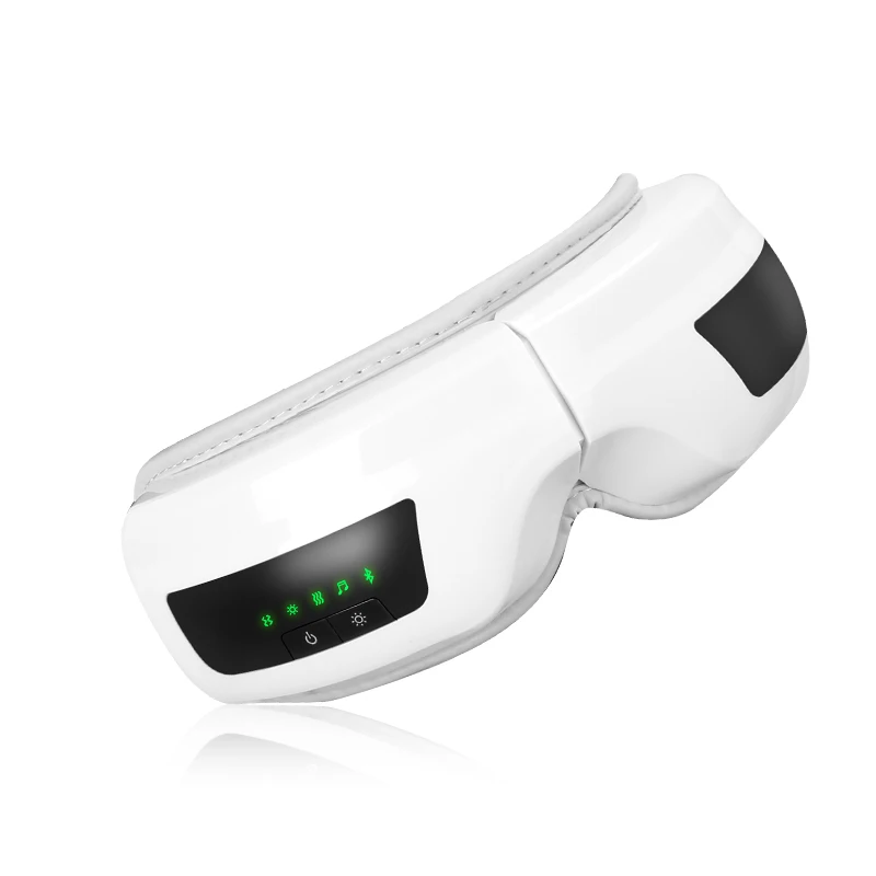 2023 Eye Warm Massager 4D Smart  Airbag Vibration Eye Massager Mask 3 Levels Hot Compress for Eye Care Fatigue Relief
