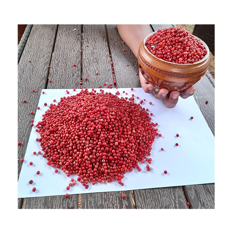 Madagascar Organic Dried Chilli Frozen Fresh Pink Peppercorns Berry
