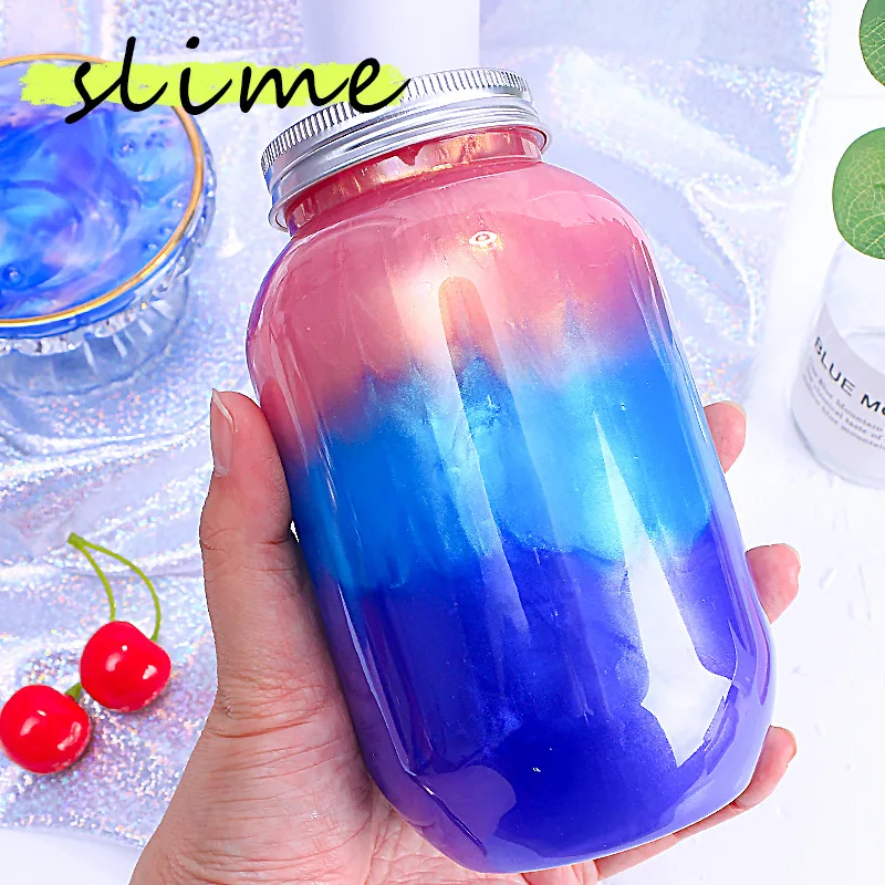 Никто палки руки hug молока с изображением звезды для девочек Мальдивские Острова цемента слизи с металлизированными украшениями, с грязи поставок шлама