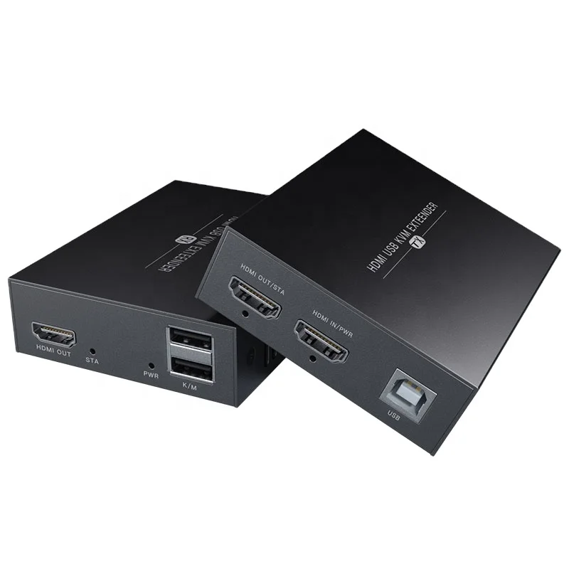 Удлинитель KVM Ethernet 1080P 60 Гц 50 м USB Cat6 высокого качества