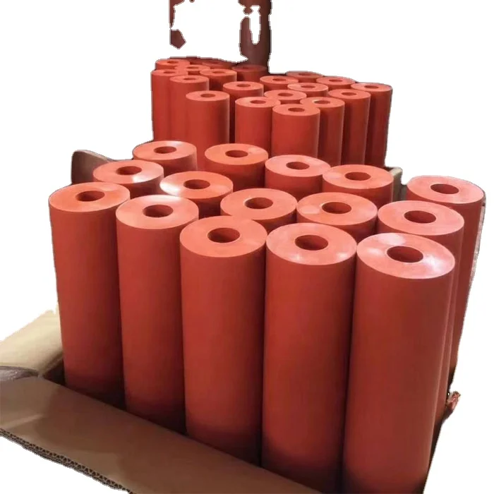 Silicone rubber roller used for hot stamping machine