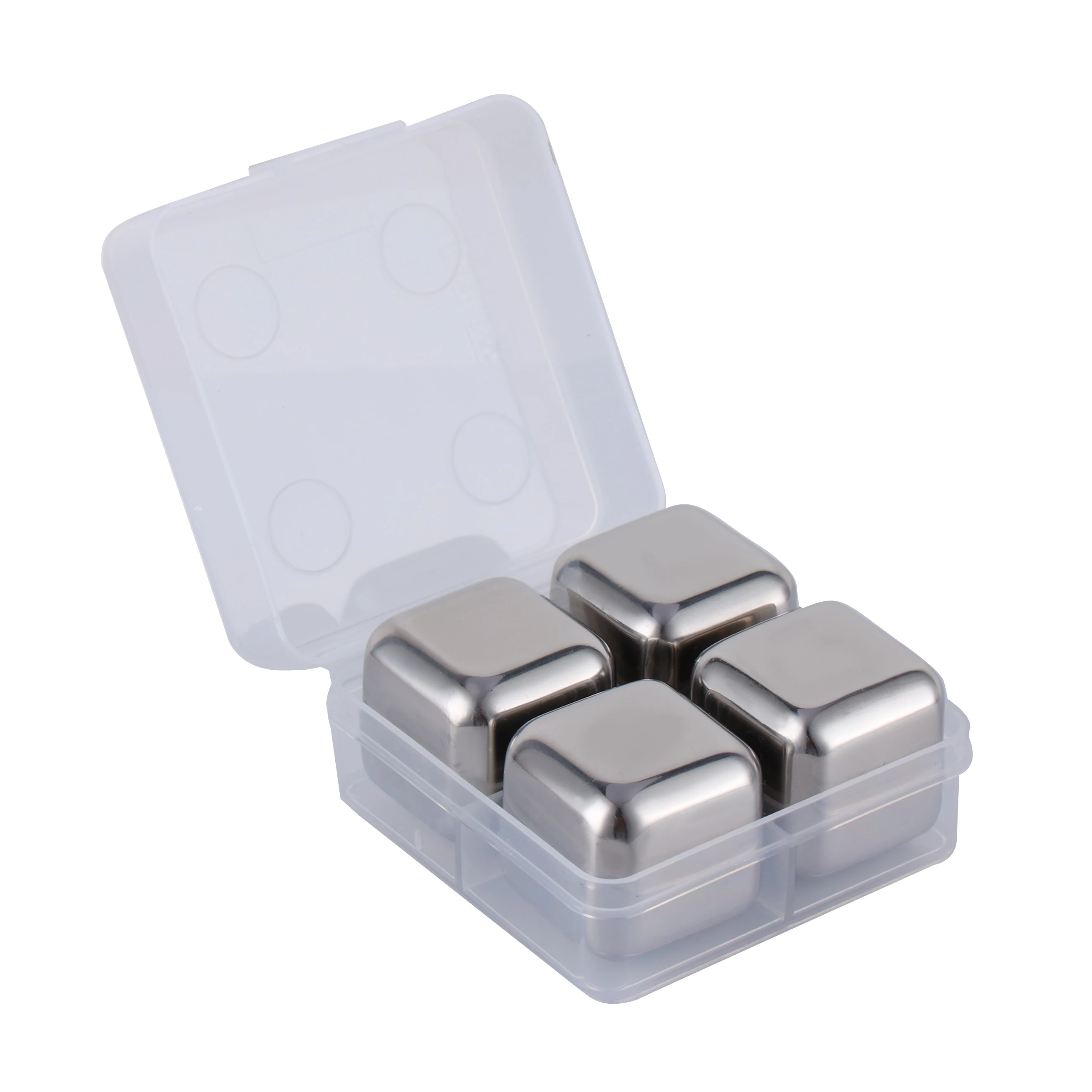 Cooling Technology Reusable Stainless Steel Ice Cubes  Whiskey Vodka Liqueurs Wine Beverage Juice Soda Whiskey Stones