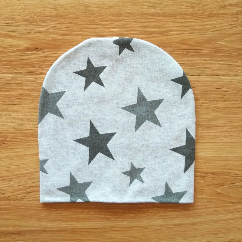 
Factory Price Custom Printed Cotton Newborn Baby Winter Hat 