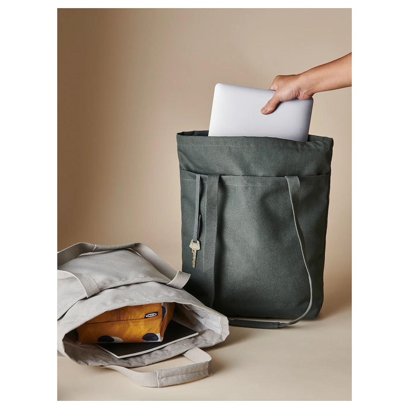 RPET Bag Backpack For Women Osotp Shopping Bags Custom Logo Cotton Sleeping Bag Print Feature Eco PSV