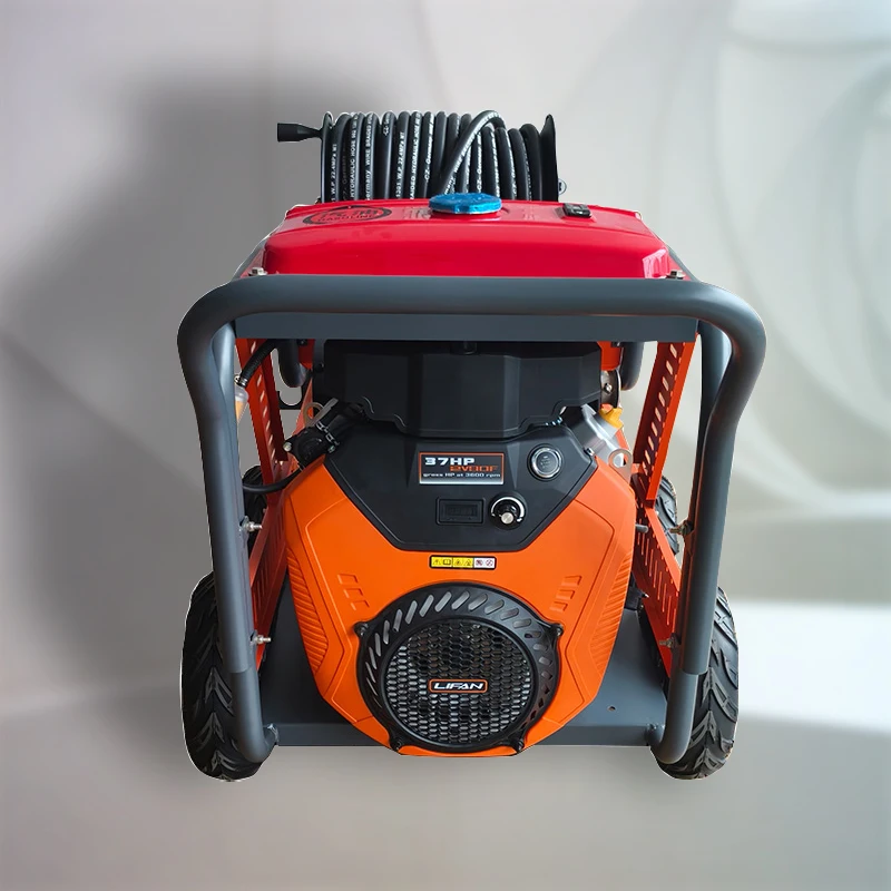 LC 170BAR 30LPM 27KW sewer Exclusive Automation  of hose sewer drain cleaner hydro jetting machine drain jetting machine