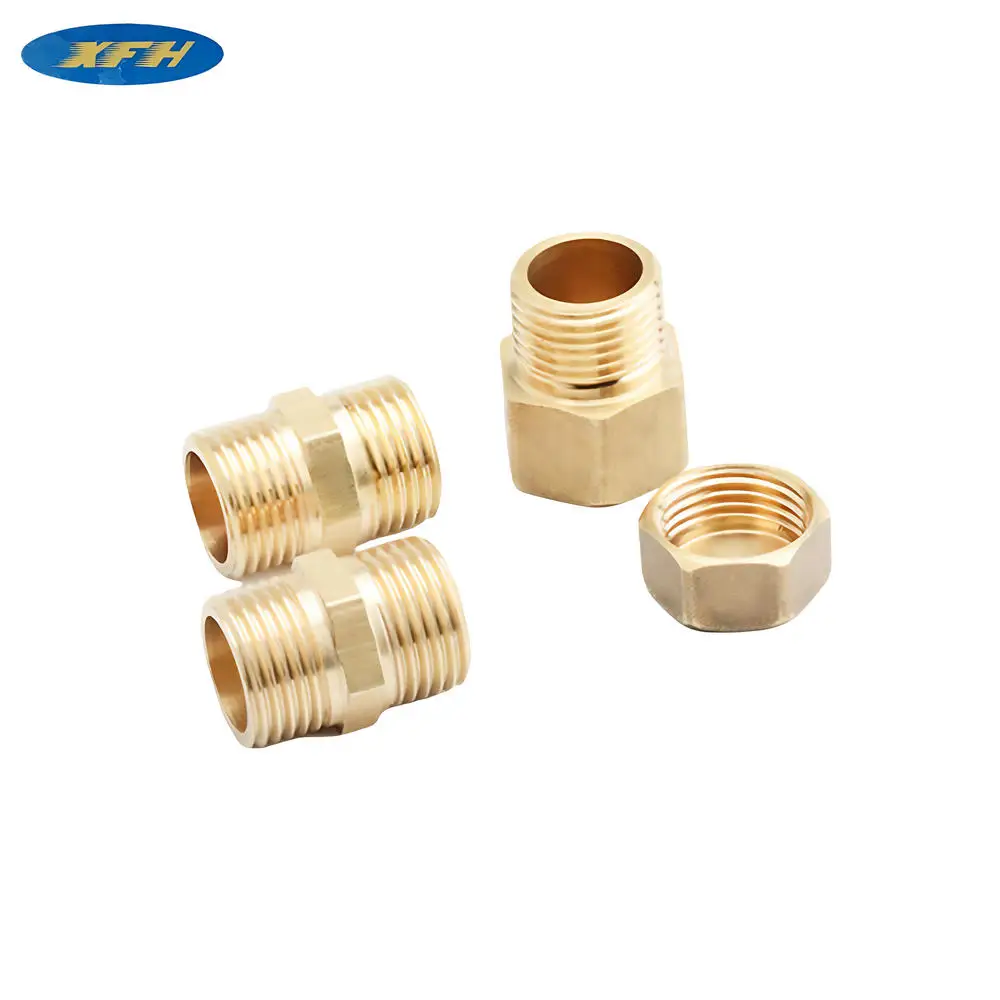 Dongguan латунные детали с ЧПУ услуги по обработке для соединителей болтов