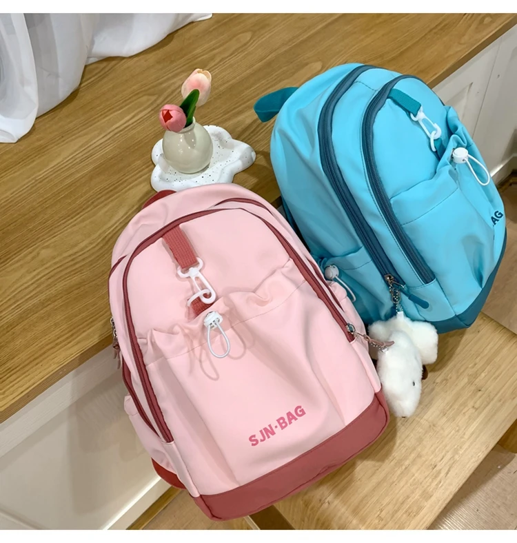 HIGH QUALITY FASHION BACKPACK MULTI-COLOR TRENDY LARGE CAPACITY SCHOOLBAG CAN BE CUSTOMIZED COLOR LAPTOP BAG SUPER LIGHT