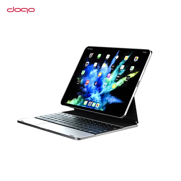 Откидная крышка Подставка беспроводная алюминиевая клавиатура-чехол для apple ipad pro 12 9 дюймов с трекпад