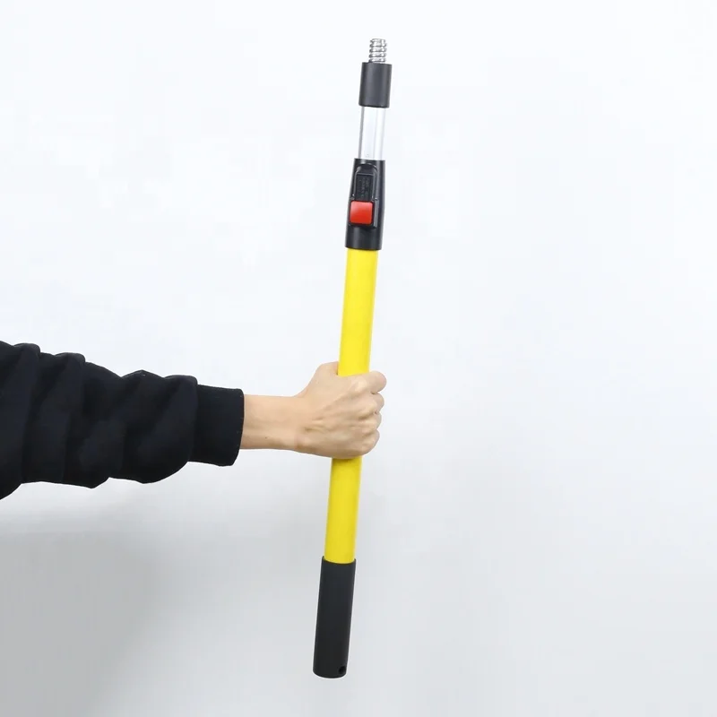 Factory direct manual convenient stainless steel  paint roller brush telescopic rod