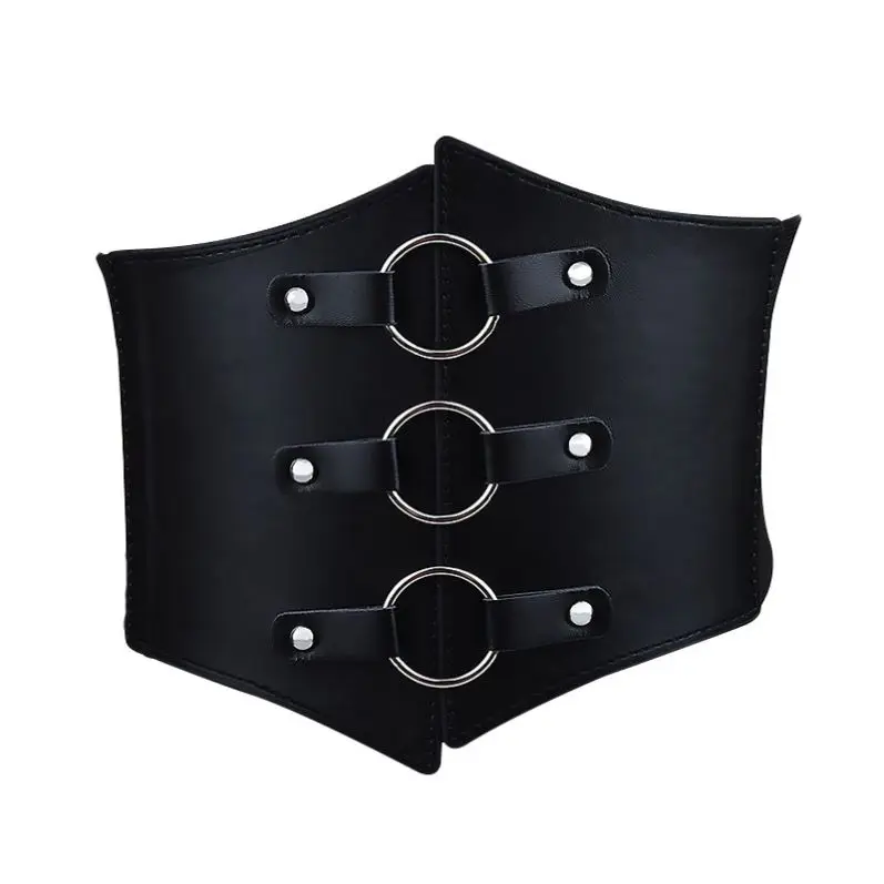 Women Fashion Tummy Belts Ladies Elastic Wide Corset Belts Casual Body Shaper Belt