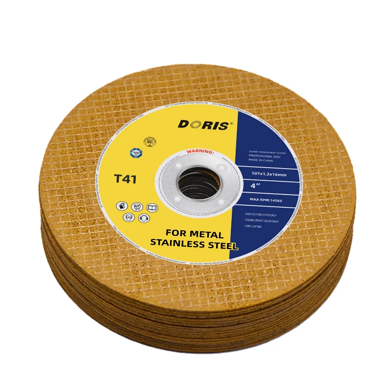 Doris Multi-purpose 4 Inch 105/107mm Ultra Thin Super Thin Metal Various Materials Cutting Disc