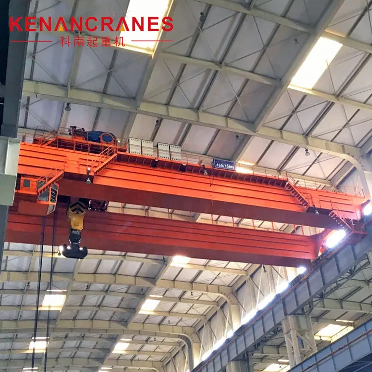 Warehouse 35 ton European double girder moving overhead crane