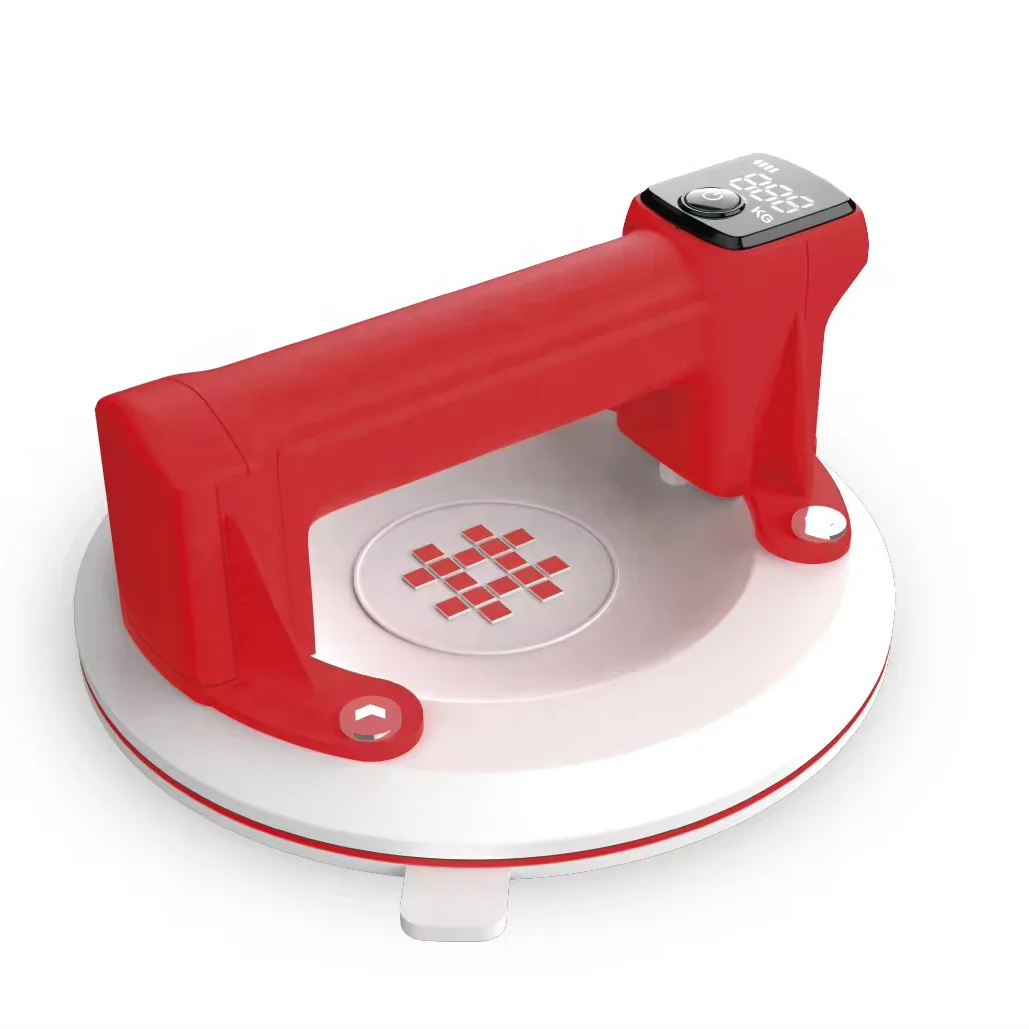 Electric battery power auto vacuum pump lifter with digital display