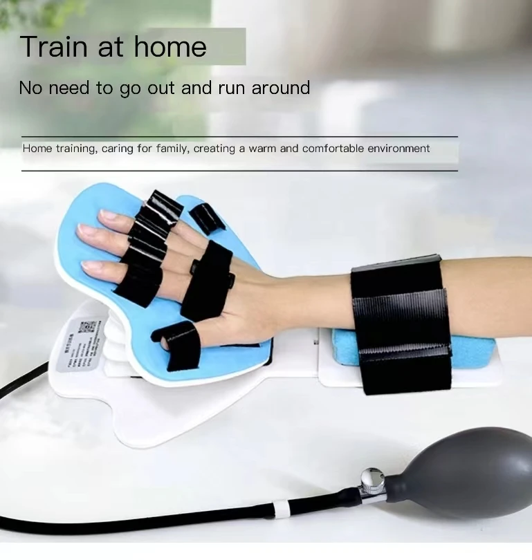 Robotic Physical Therapy Training Equipment Children Stroke Patient Hand Finger Exercise Rehabilitation Trainer Robot Gloves