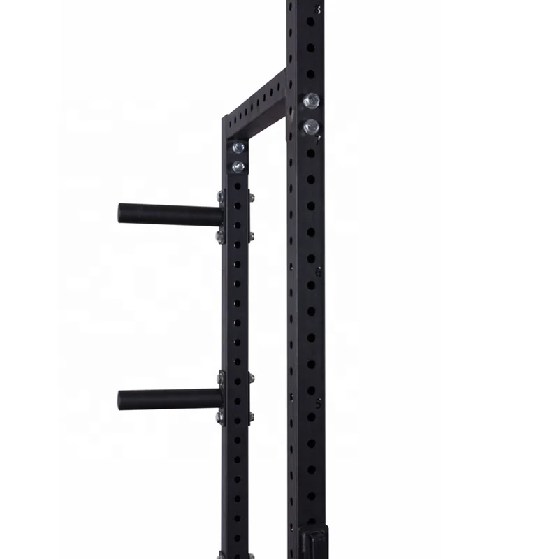 Commercial Power Cage With Lat Pulldown Cable Crossover System Gym Power Cage Squat Rack Steel Multi Function Power Rack