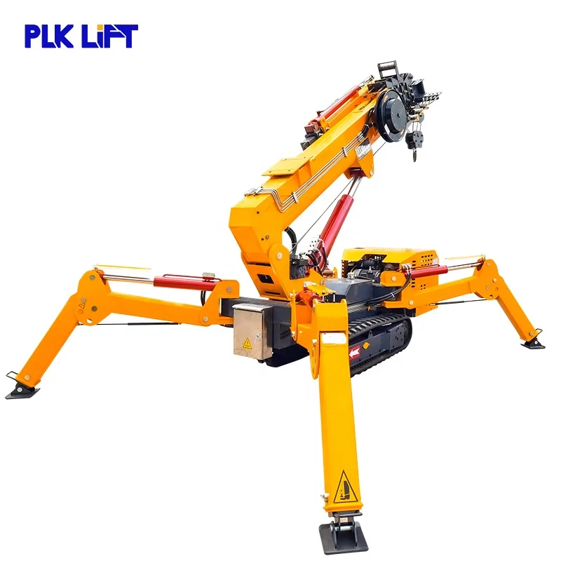 High Quality CE Approved 8ton 10ton 14ton Customized Hydraulic Spider Crane For Construction