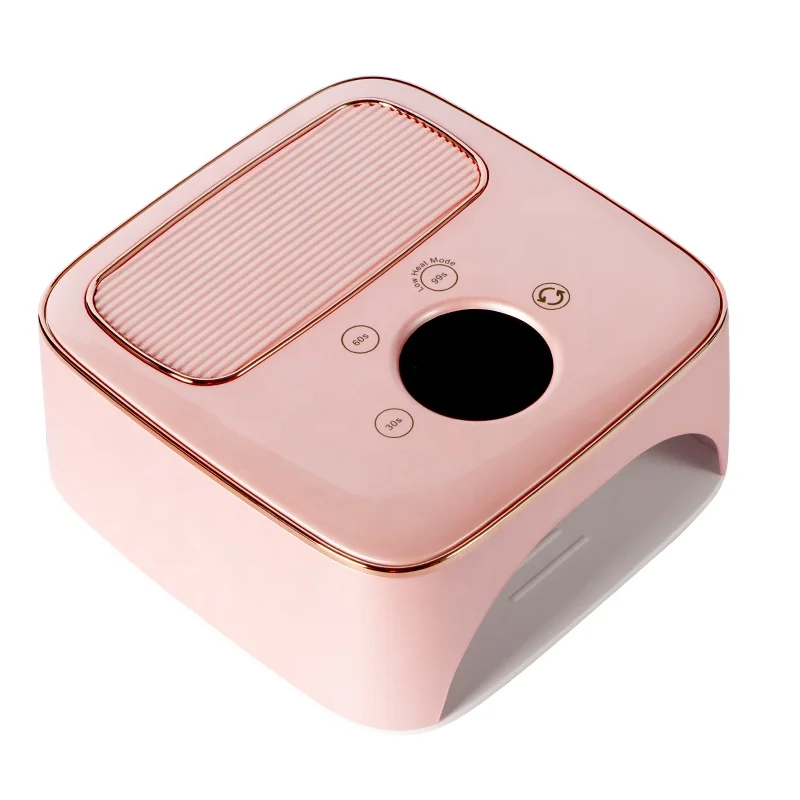 Wholesale china factory price lamparas uv nails dual wavelength 48w powerful uv led pink nail lamp for uv nail gel dryer