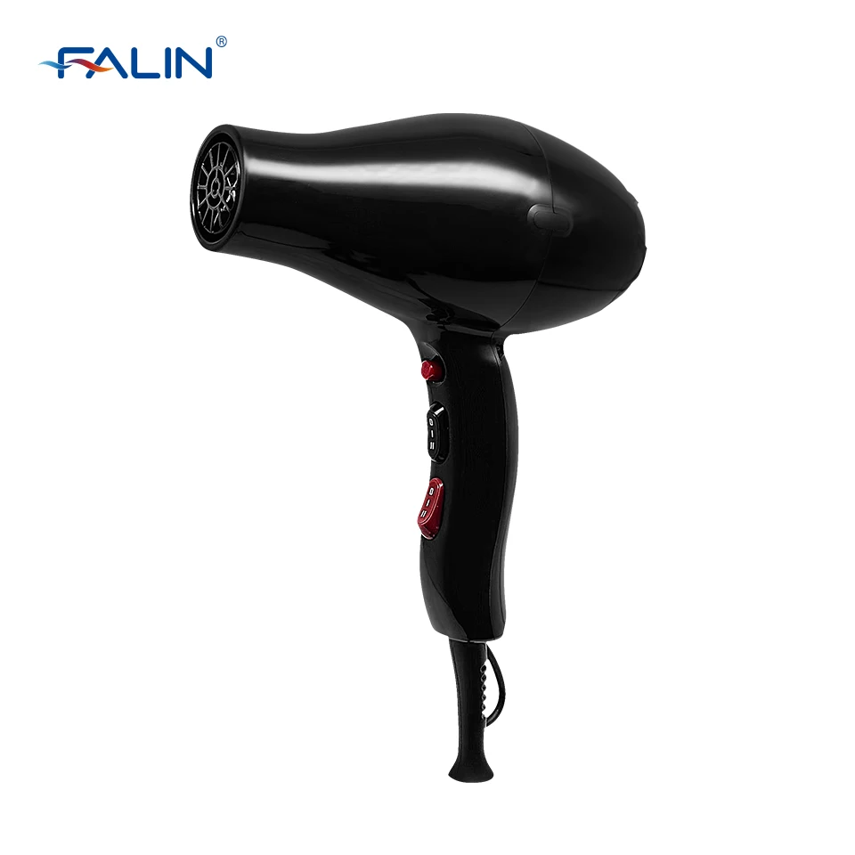 Hair Dryer Professional Salon High Speed Hair Dryer 1900W AC Motor With Hanging Loop/Concentrator/2 Diffuser For Travel/House