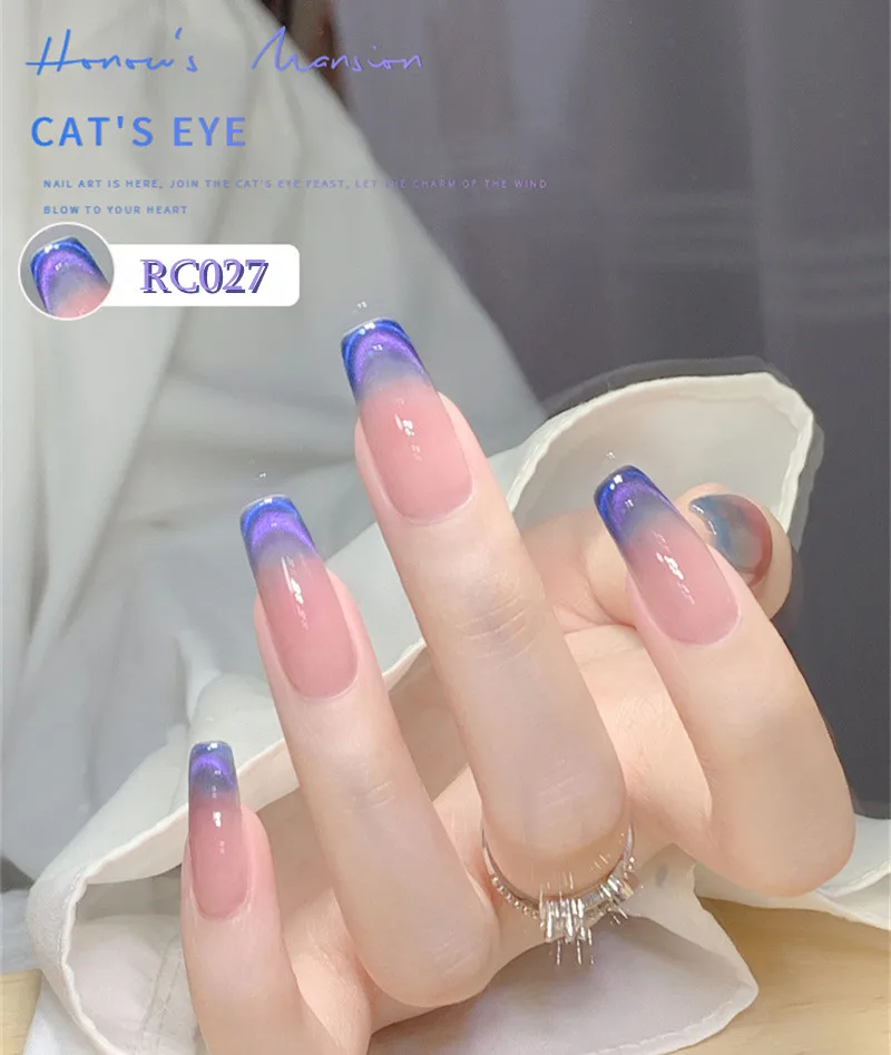 High quality cat eye gel long laser Diamond Crystal Cat Eye Gel Polish for nails