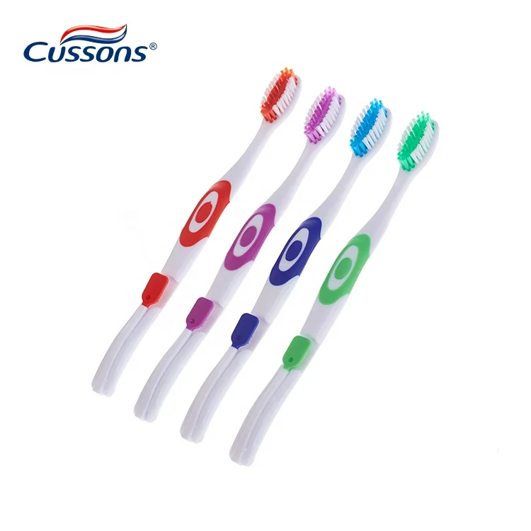 Custom Logo Low Price Home Travel Different Bristles Material Plastic Adult Toothbrush