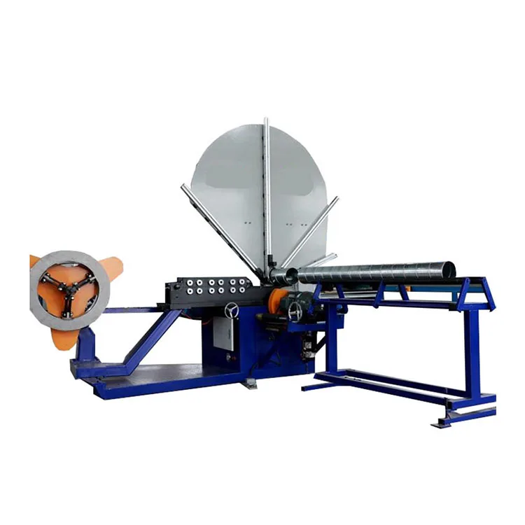 Top Quality Video Technical Support Flexible Air Round Duct Elbow Making Machine