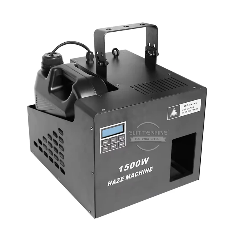 Stage Effect Equipment Fog Machine Smoke Output 1500W Haze Machine Remote Control DMX Square Fog Making Machine