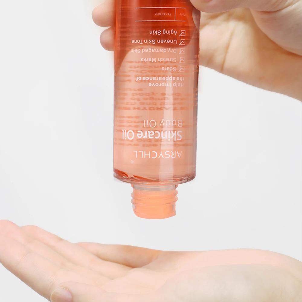 In Stock Private Label Oem Natural Organic Skincare Face Body Massage Oil With Vitamin A,E For Anti Acne Anti Aging Moisturizing