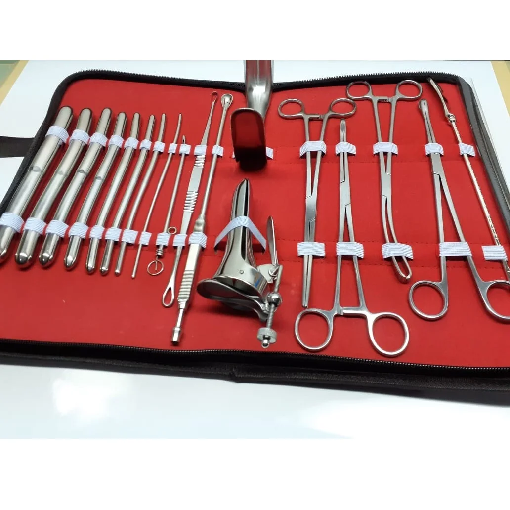 IUD Intrauterine Device Gynecology operation instrument set  placing and removing instrument set