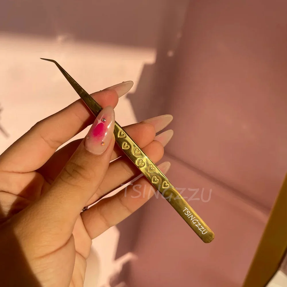1 шт. Профессиональный пинцет для наращивания ресниц