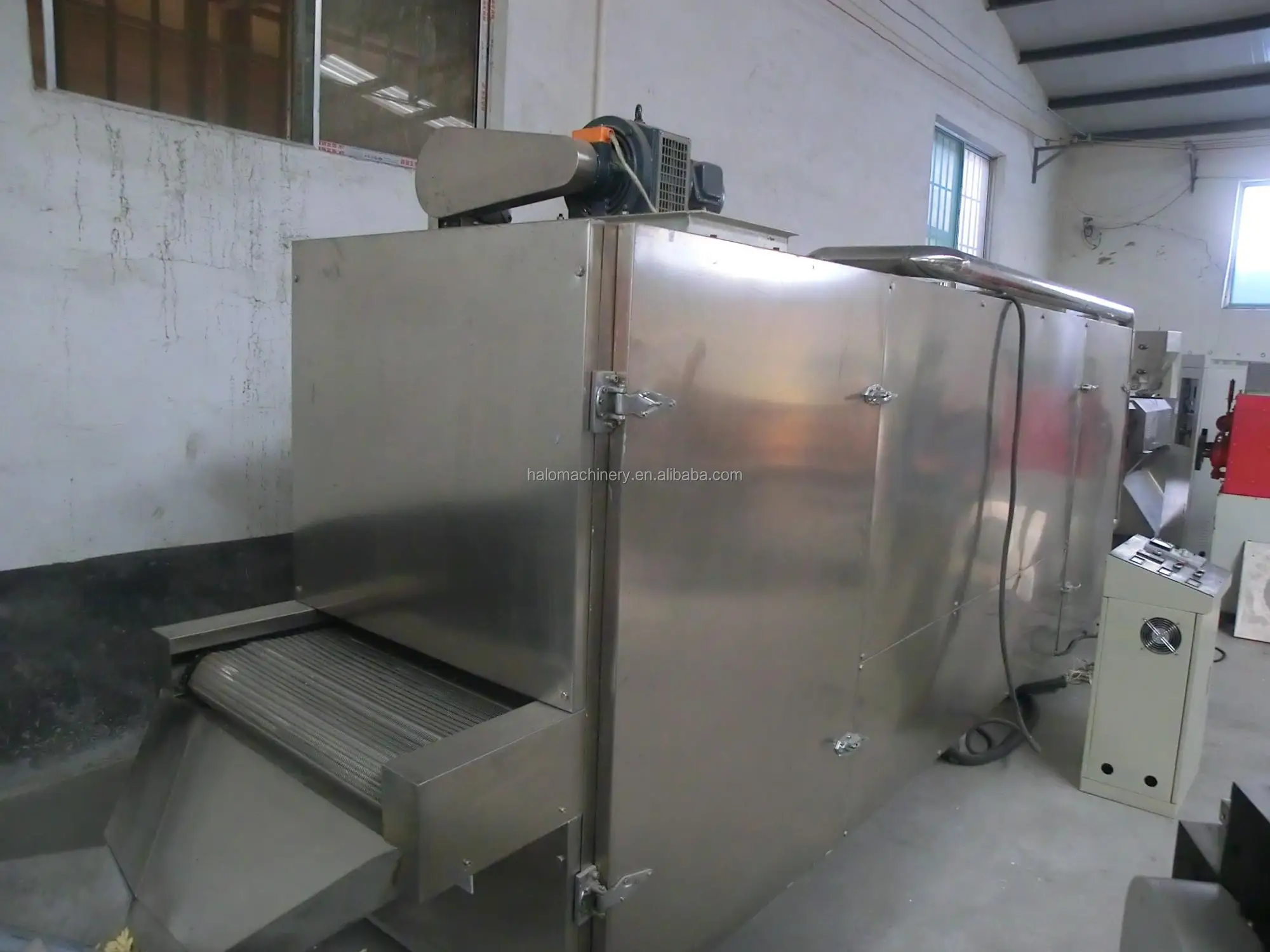 High Quality Type Corn Puff Sticks Curls Chips Snacks Extruder Machine 400kg/h-1000kg/h