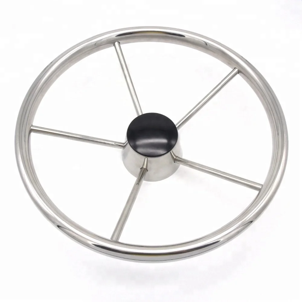 manufacturer outlet 316 Stainless Steel Steering Wheel without Knob
