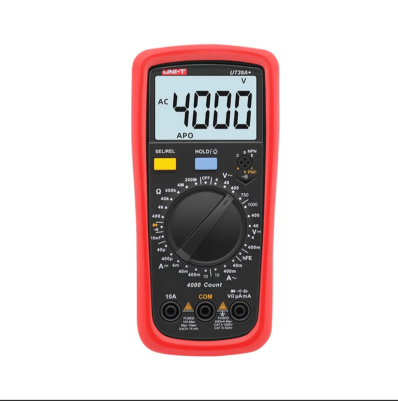 wholesale UT890C/D digital multifunction meter Measuring voltage ammeter capacitancet universal Multimeters