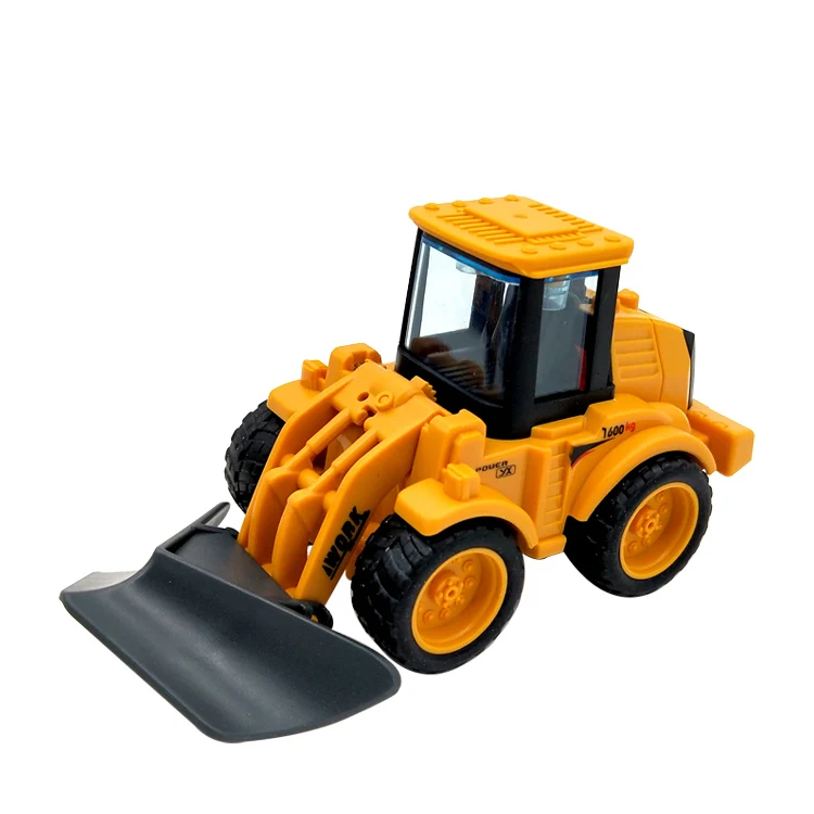 Wholesale Eco Friendly Plastic Digger Vehicle Car Toy Engineering Truck Friction for