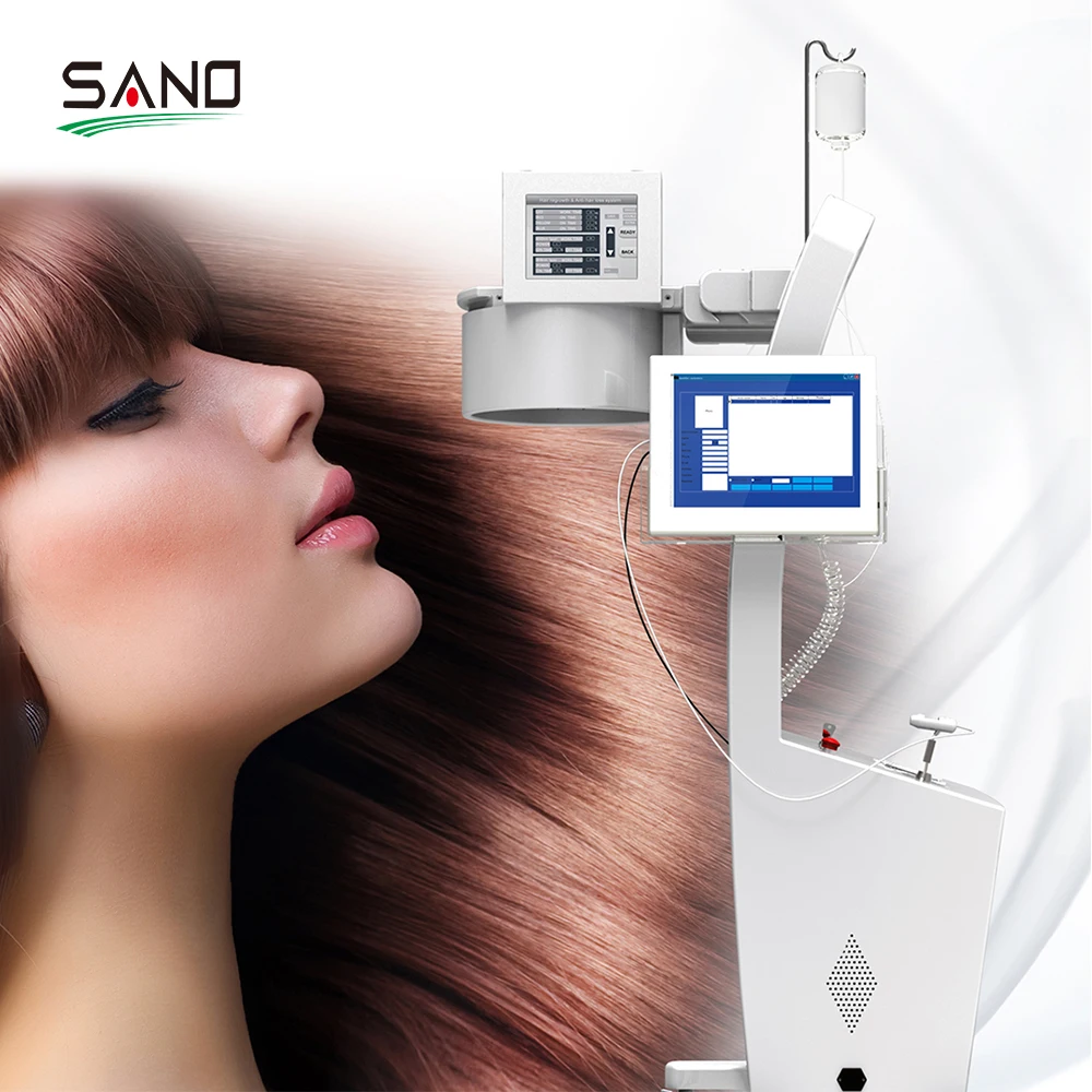 SANO Laser New Hair Growth Diode Laser Helmet Machine With Japan Imported Laser Lights