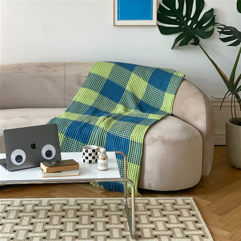 Turkish Blanket with 100% Cotton Soft Premium Breathable Organic Waffle Knit Blanket