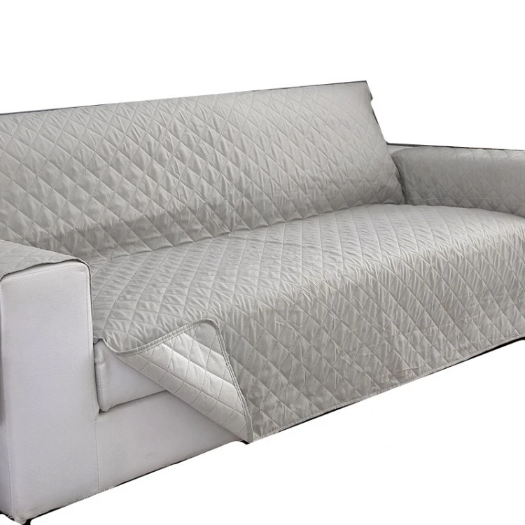 sofacoverset Large Sofa Protector Slipcover Sofa Covers Living Room sofa cover Seat slipcover for kids pets Chocolate Beige