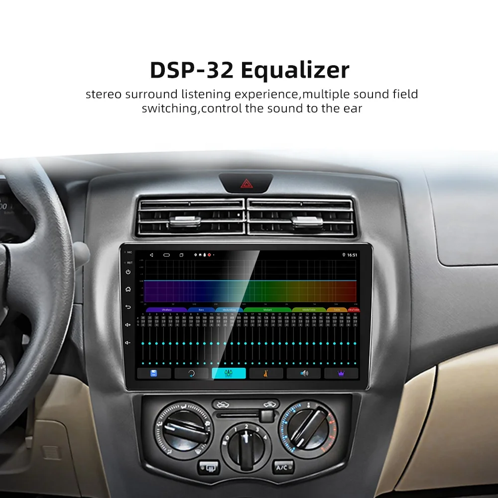 9 inch HD car stereo autoradio 2+32GB android GPS carplay WIFI DSP RDS car dvd player for Mazda3 2004-09